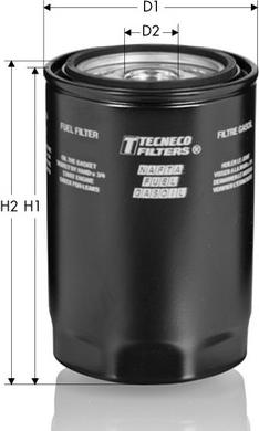 Tecneco Filters GS201 - Degvielas filtrs autodraugiem.lv