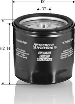 Tecneco Filters GS271 - Degvielas filtrs autodraugiem.lv