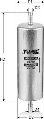 Tecneco Filters IN97 - Degvielas filtrs autodraugiem.lv