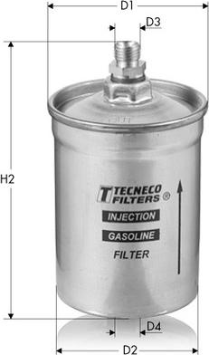 Tecneco Filters IN87 - Degvielas filtrs autodraugiem.lv