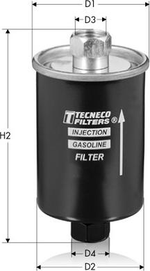 Tecneco Filters IN3727 - Degvielas filtrs autodraugiem.lv