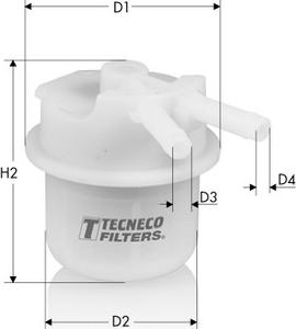 Tecneco Filters IN22 - Degvielas filtrs autodraugiem.lv