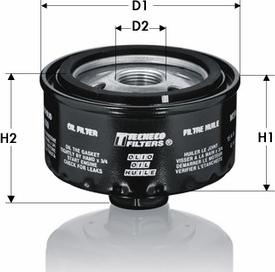 Tecneco Filters OL650 - Eļļas filtrs autodraugiem.lv