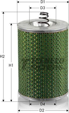 Tecneco Filters OL0628 - Eļļas filtrs autodraugiem.lv