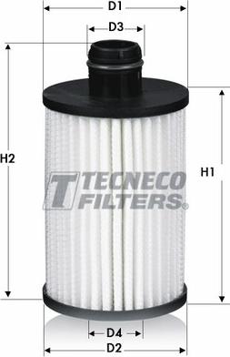 Tecneco Filters OL011299-E - Eļļas filtrs autodraugiem.lv