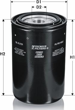 Tecneco Filters OL200/1 - Eļļas filtrs autodraugiem.lv