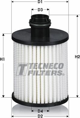 Tecneco Filters OL2156E - Eļļas filtrs autodraugiem.lv