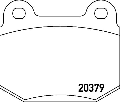 Textar 2037901 - Bremžu uzliku kompl., Disku bremzes autodraugiem.lv