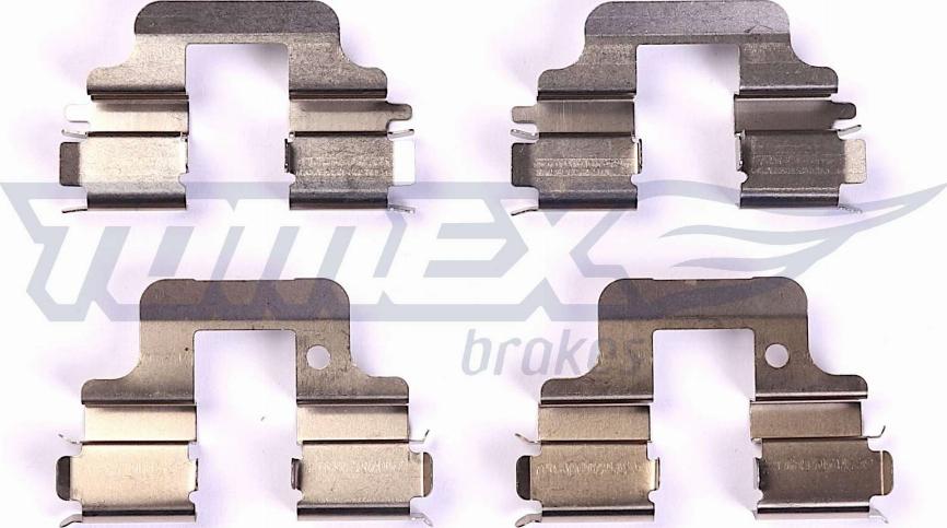 TOMEX brakes TX 44-48 - Piederumu komplekts, Disku bremžu uzlikas autodraugiem.lv