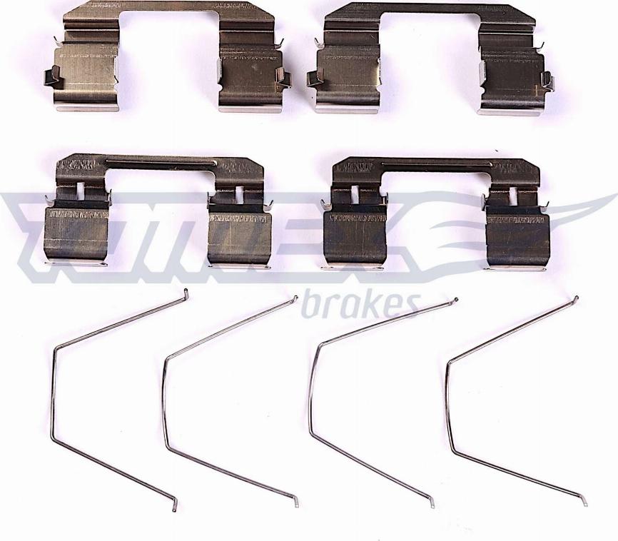 TOMEX brakes TX 44-69 - Piederumu komplekts, Disku bremžu uzlikas autodraugiem.lv