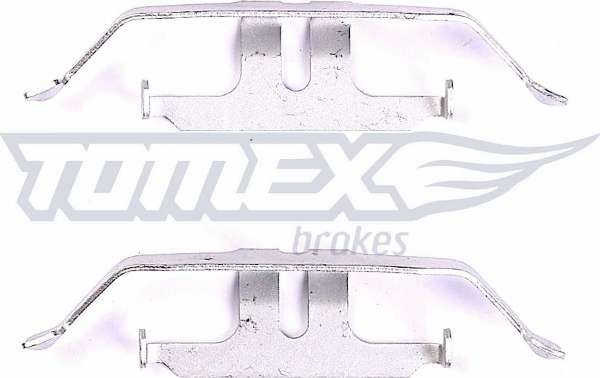 TOMEX brakes TX 44-12 - Piederumu komplekts, Disku bremžu uzlikas autodraugiem.lv