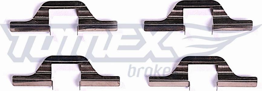 TOMEX brakes TX 44-28 - Piederumu komplekts, Disku bremžu uzlikas autodraugiem.lv