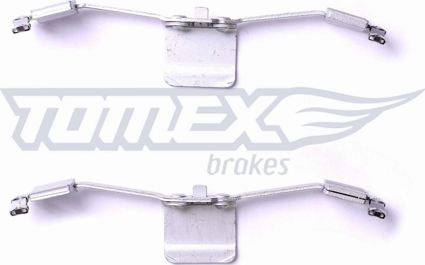 TOMEX brakes TX 43-94 - Piederumu komplekts, Disku bremžu uzlikas autodraugiem.lv