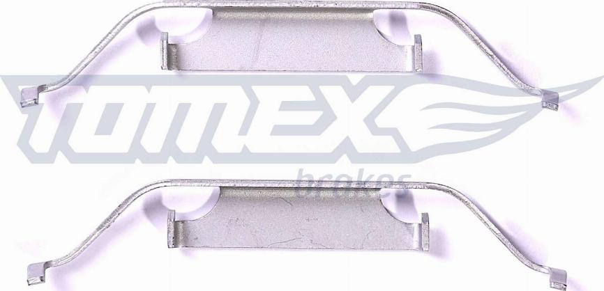 TOMEX brakes TX 43-93 - Piederumu komplekts, Disku bremžu uzlikas autodraugiem.lv