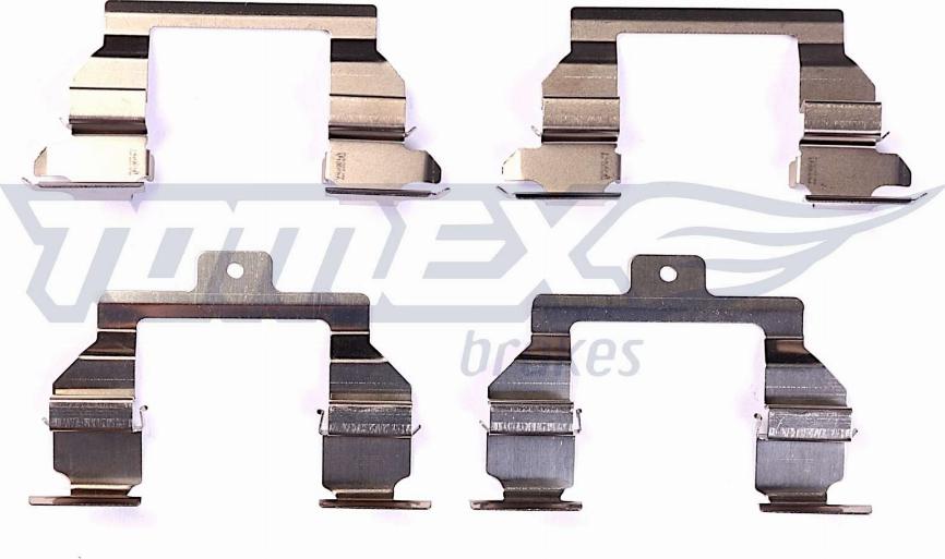 TOMEX brakes TX 43-92 - Piederumu komplekts, Disku bremžu uzlikas autodraugiem.lv