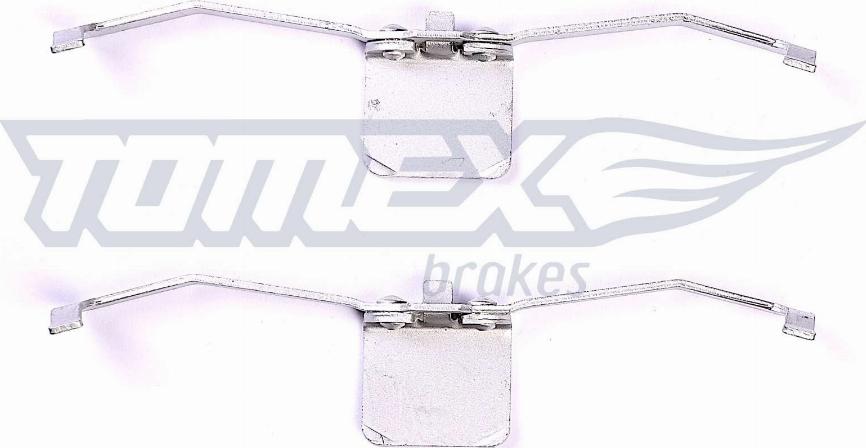 TOMEX brakes TX 43-40 - Piederumu komplekts, Disku bremžu uzlikas autodraugiem.lv
