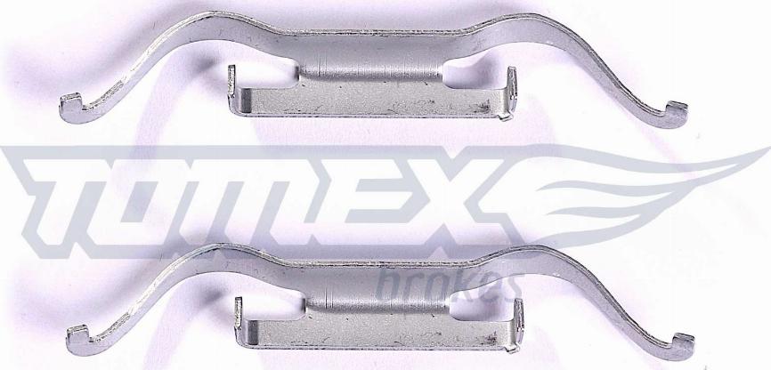 TOMEX brakes TX 43-47 - Piederumu komplekts, Disku bremžu uzlikas autodraugiem.lv