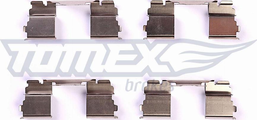 TOMEX brakes TX 43-50 - Piederumu komplekts, Disku bremžu uzlikas autodraugiem.lv