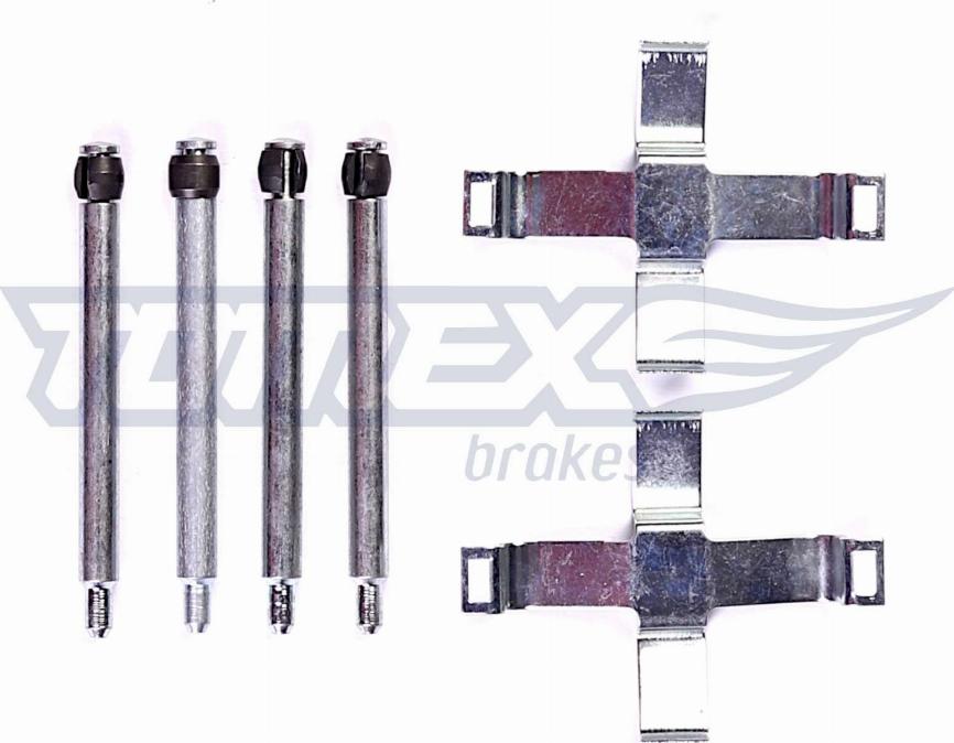 TOMEX brakes TX 43-84 - Piederumu komplekts, Disku bremžu uzlikas autodraugiem.lv