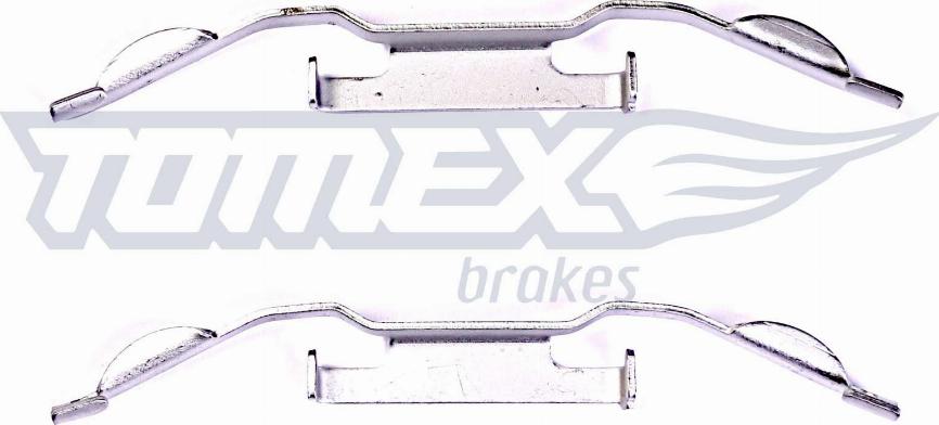 TOMEX brakes TX 43-31 - Piederumu komplekts, Disku bremžu uzlikas autodraugiem.lv