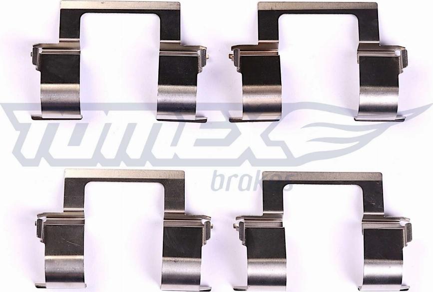 TOMEX brakes TX 43-75 - Piederumu komplekts, Disku bremžu uzlikas autodraugiem.lv