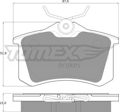Mintex MDB81382 - Bremžu uzliku kompl., Disku bremzes autodraugiem.lv
