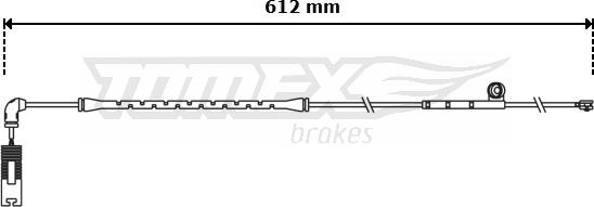 TOMEX brakes TX 30-90 - Indikators, Bremžu uzliku nodilums autodraugiem.lv