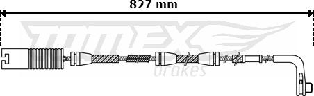 TOMEX brakes TX 30-50 - Indikators, Bremžu uzliku nodilums autodraugiem.lv