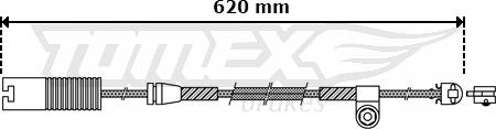TOMEX brakes TX 30-32 - Indikators, Bremžu uzliku nodilums autodraugiem.lv