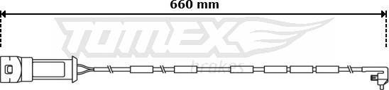 TOMEX brakes TX 31-04 - Indikators, Bremžu uzliku nodilums autodraugiem.lv