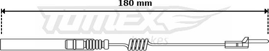 TOMEX brakes TX 31-14 - Indikators, Bremžu uzliku nodilums autodraugiem.lv