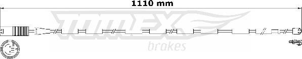 TOMEX brakes TX 31-16 - Indikators, Bremžu uzliku nodilums autodraugiem.lv