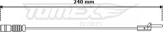TOMEX brakes TX 31-11 - Indikators, Bremžu uzliku nodilums autodraugiem.lv