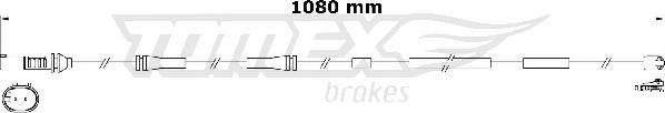 TOMEX brakes TX 31-18 - Indikators, Bremžu uzliku nodilums autodraugiem.lv