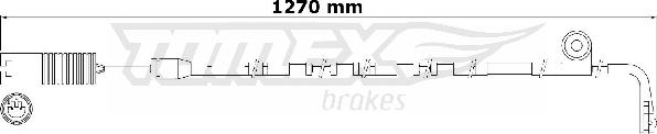 TOMEX brakes TX 31-34 - Indikators, Bremžu uzliku nodilums autodraugiem.lv