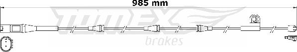 TOMEX brakes TX 31-20 - Indikators, Bremžu uzliku nodilums autodraugiem.lv