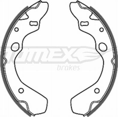 TOMEX brakes TX 20-38 - Bremžu loku komplekts autodraugiem.lv