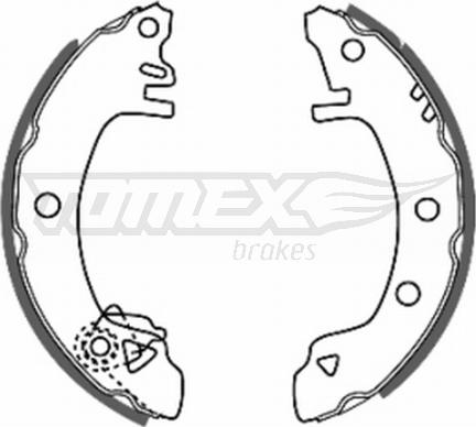 TOMEX brakes TX 20-32 - Bremžu loku komplekts autodraugiem.lv