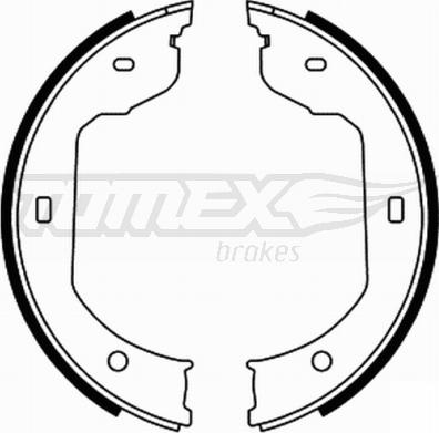 TOMEX brakes TX 21-90 - Bremžu loku komplekts autodraugiem.lv