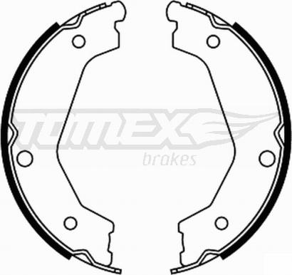 TOMEX brakes TX 21-88 - Bremžu loku komplekts autodraugiem.lv