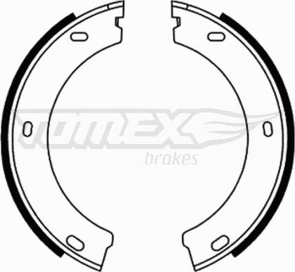 TOMEX brakes TX 21-73 - Bremžu loku komplekts autodraugiem.lv