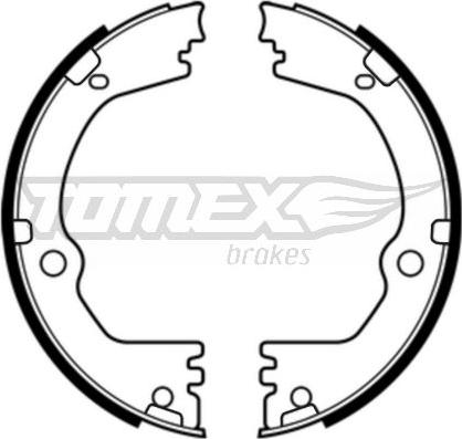 TOMEX brakes TX 23-48 - Bremžu loku komplekts autodraugiem.lv