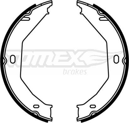 TOMEX brakes TX 22-58 - Bremžu loku komplekts autodraugiem.lv