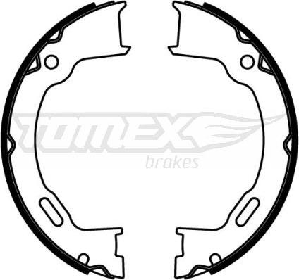 TOMEX brakes TX 22-62 - Bremžu loku komplekts autodraugiem.lv