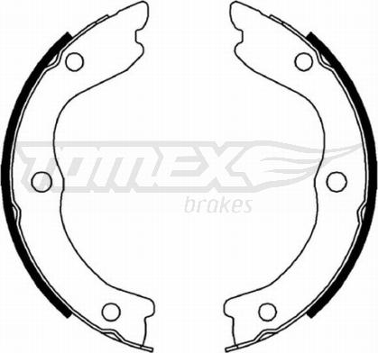 TOMEX brakes TX 22-30 - Bremžu loku komplekts autodraugiem.lv