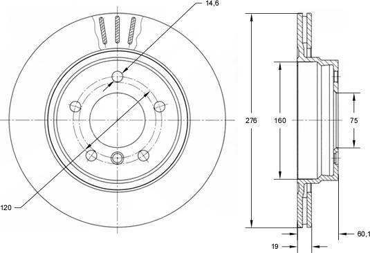 TOMEX brakes TX 71-57 - Bremžu diski autodraugiem.lv