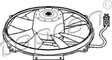 Topran 400 793 - Ventilators, Motora dzesēšanas sistēma autodraugiem.lv