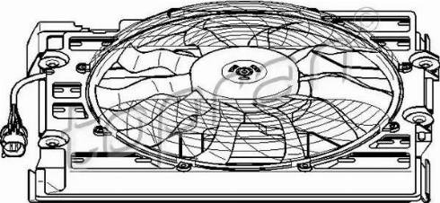 Topran 501 549 - Ventilators, Gaisa kond. sistēmas kondensators autodraugiem.lv