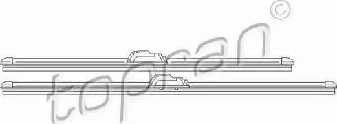 Topran 501 539 - Stikla tīrītāja slotiņa autodraugiem.lv
