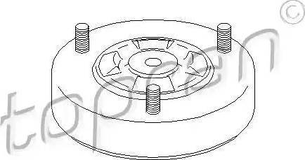 Topran 501 613 - Amortizatora statnes balsts autodraugiem.lv